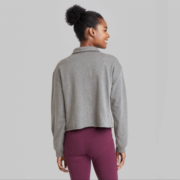 Wild Fable Gray Sweatshirt - Picture 3 of 3